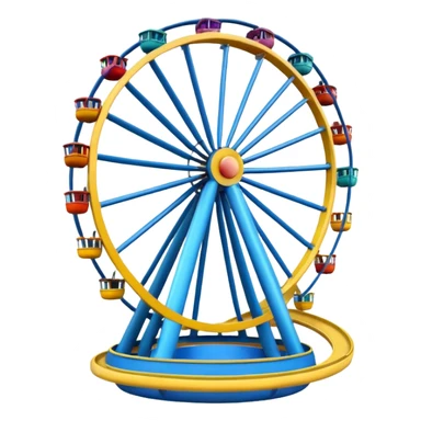 Amusement Park Ride sticker