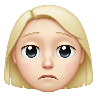 Smh sad face sticker