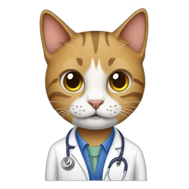 Cat who is the doctor sticker