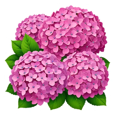 Hydrangeas sticker