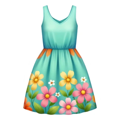 şort çiçekli sticker