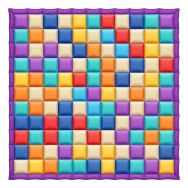 patchwork quilt sticker