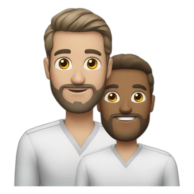 Baptiste et Emrick sticker