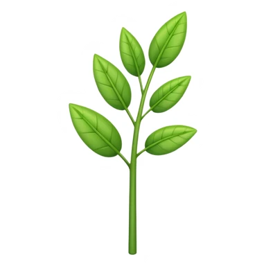 plant stem sticker