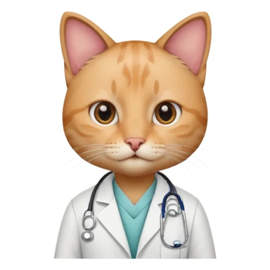 cat doctor sticker