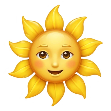 sun (no face) sticker