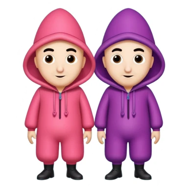 Motu Patlu squid game dress sticker