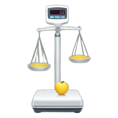 digital human weighing scales sticker
