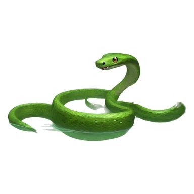 snake swimming in the swamp sticker