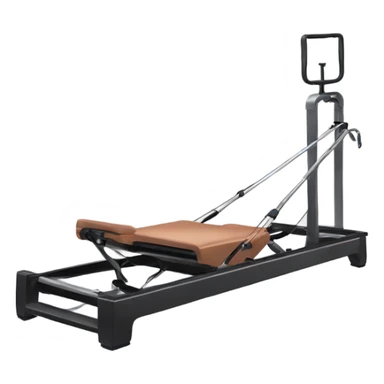 Pilates reformer machine sticker