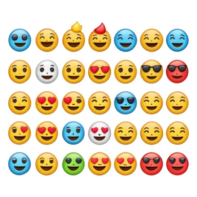 Emoji sticker pack sticker