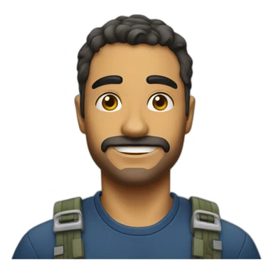Make an emoji of Galvão Bueno  sticker
