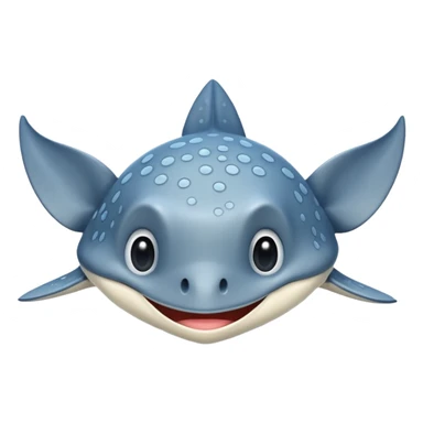Stingray cute sticker