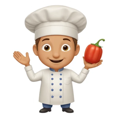 full body of ratatoulli, front view sticker