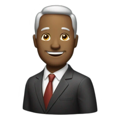 Successful man sticker