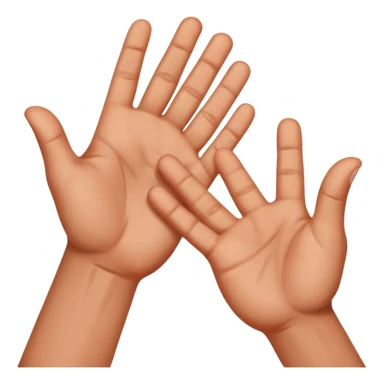 Slapping someone's face. sticker