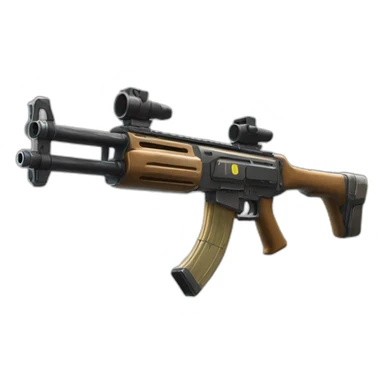Fortnite assault rifle weapon sticker