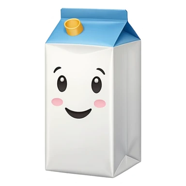 milk carton sticker