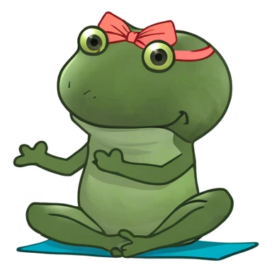 yoga sticker