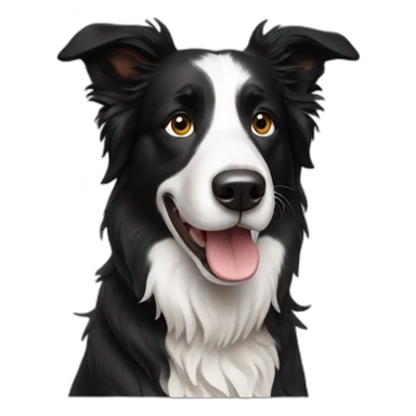 border collie sticker