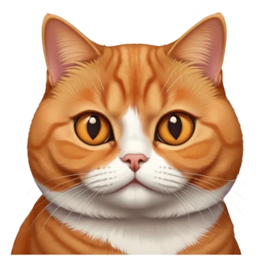 Ginger British Shorthair Cat sticker