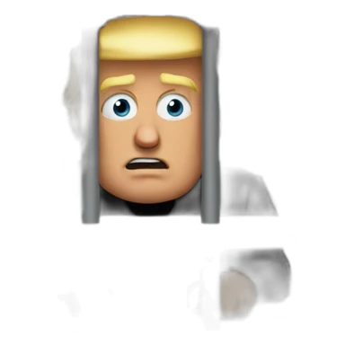 trump-in-jail-cell sticker