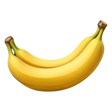 single yellow banana sticker