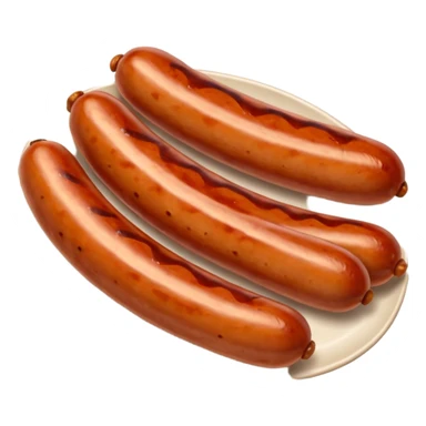 sausages with tomato sauce sticker