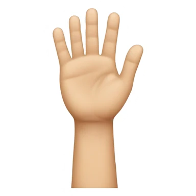 Straight face wit ok sign sticker