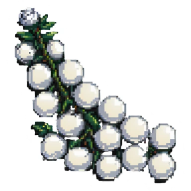 a cluster of pearls sticker