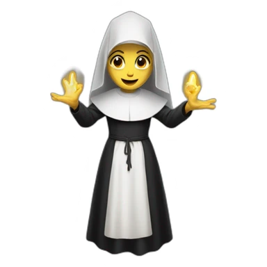 The-Nun-conjuring sticker