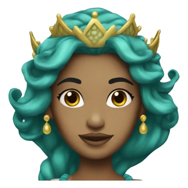 Empress mermaid  sticker