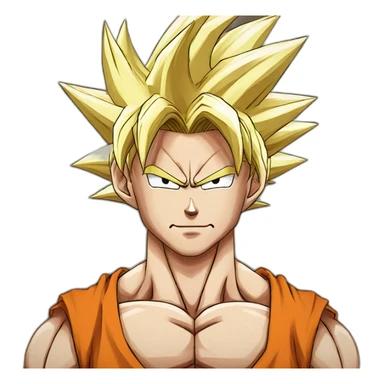 Goku ssj 1 sticker