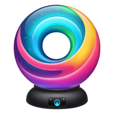 ground magic ball sticker