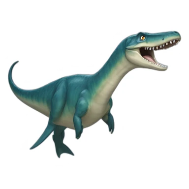 Mosasaurus sticker