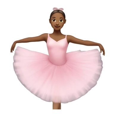 ballerina in pink sticker