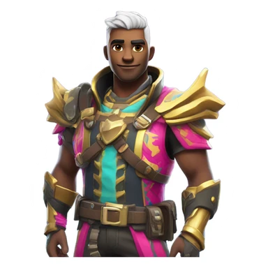 fortnite battle pass man sticker