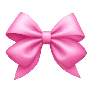 coquette bow pink sticker