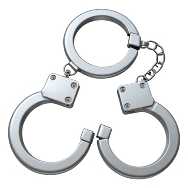 Released handcuffs sticker