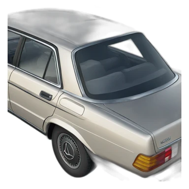 mercedes w123 sticker