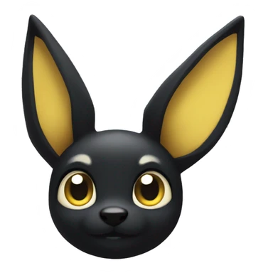 Umbreon with Argentina ears sticker