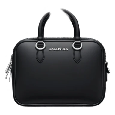 Balenciaga logo sticker