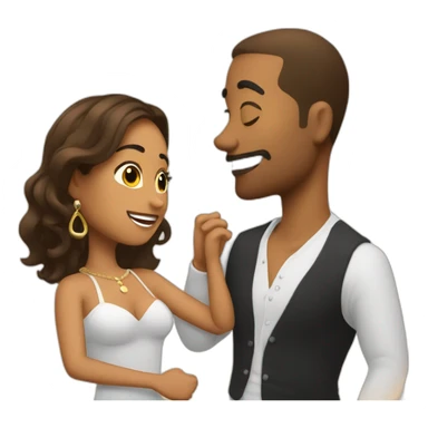 Bailando Bachata sticker