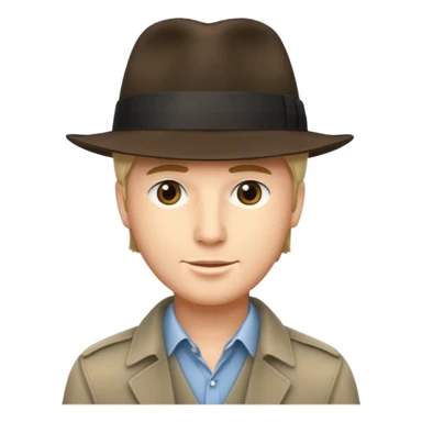 Man KEN barby style fHead sticker