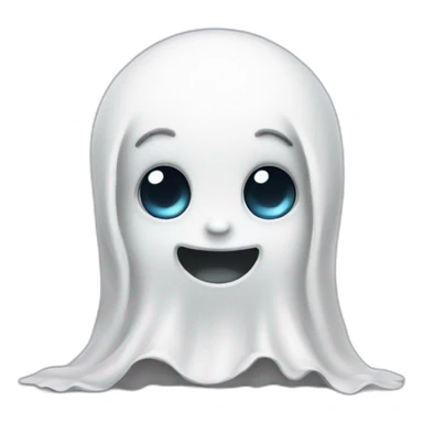 Baby ghost sticker