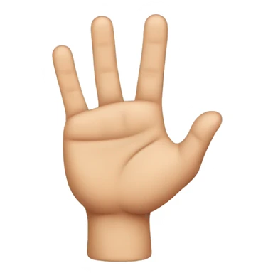 Fingers saying too small sticker