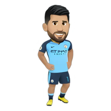 sergio aguero sticker