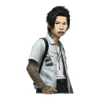 MIYAVI,godzilla sticker