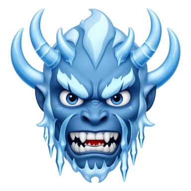 The demon in the Ice sticker