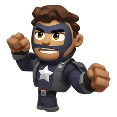 Leon brawl stars sticker